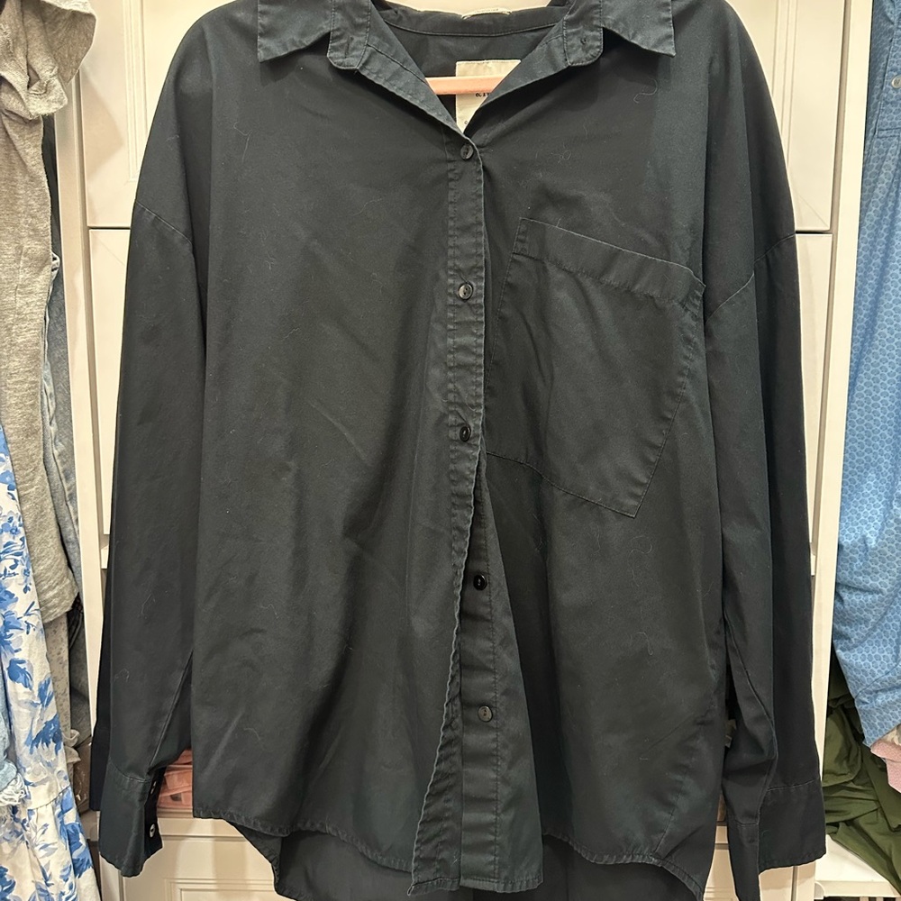 Abercrombie’s Oversized Poplin Shirt